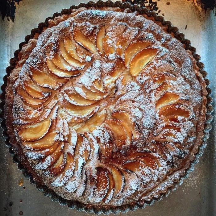 Apple Frangipan Tart