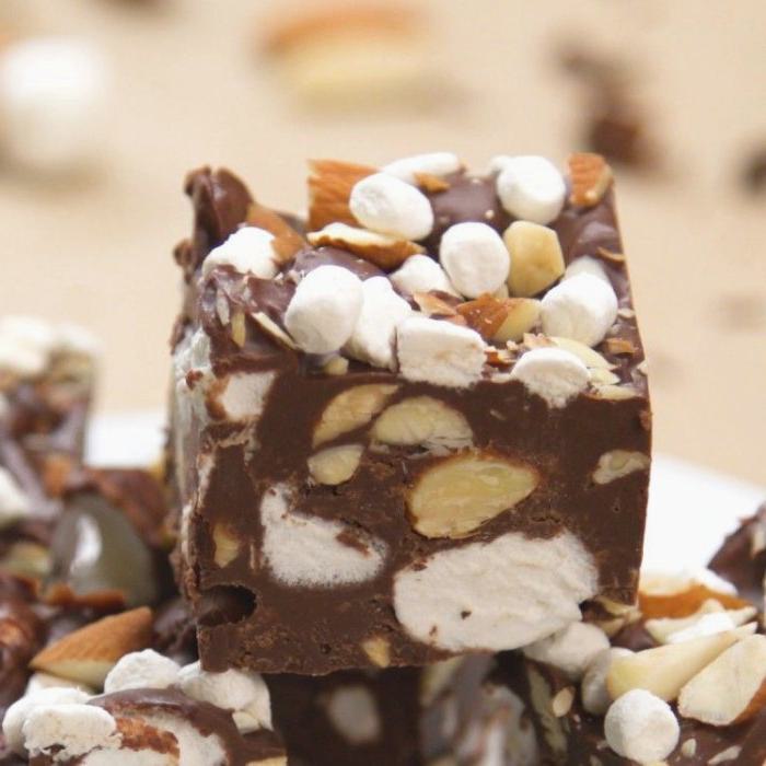 Rocky Road Fudge