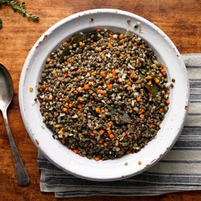 French Lentils With Garlic and Thyme
