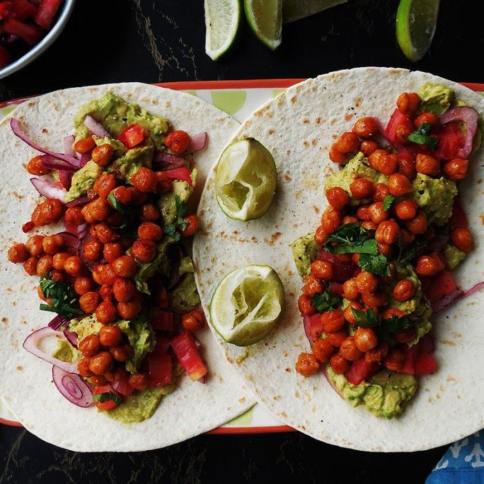 Chickpea Fajitas