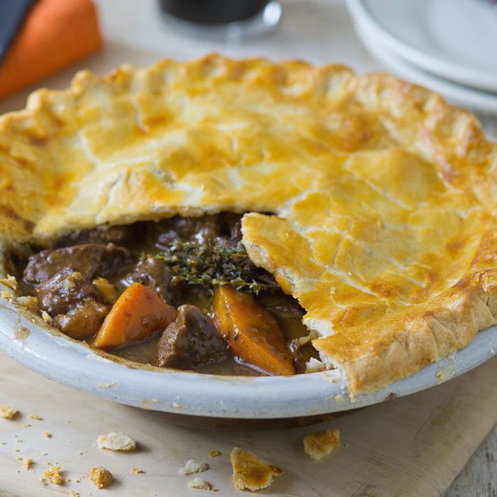 Beef and Mustard Pie