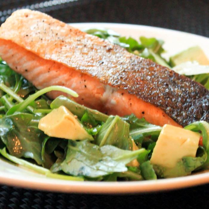Salmon Avocado Salad