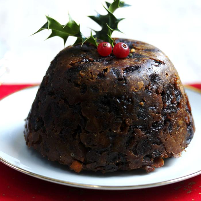 Classic Christmas pudding