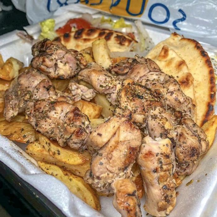 Lamb and Lemon Souvlaki