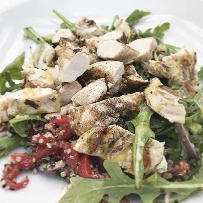 Chicken Quinoa Greek Salad