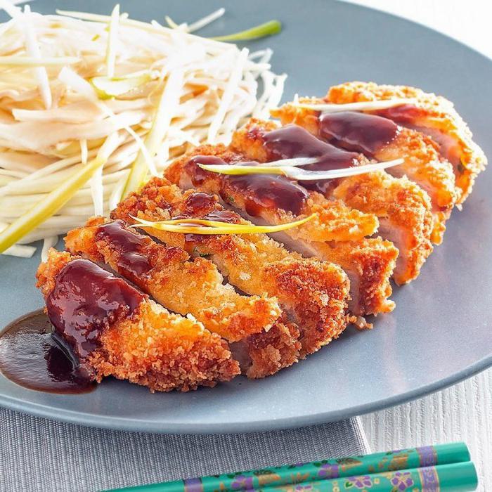 Tonkatsu pork
