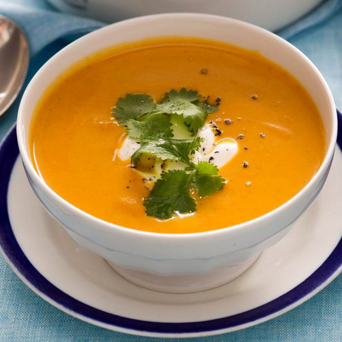 Moroccan Carrot Soup
